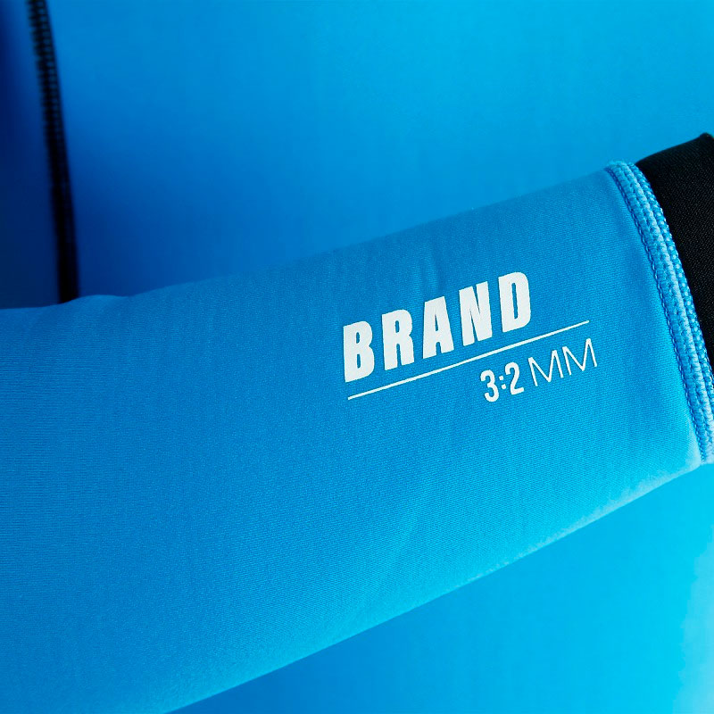 Magic Marine - Brand Fullsuit 3/2mm Bzip Flatlock unisex Blue - immagine 4