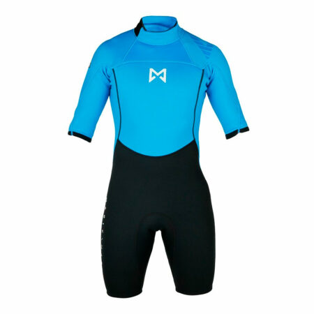 Magic Marine - Brand Shorty 3/2mm Bzip Flatlock unisex Blue - immagine 3