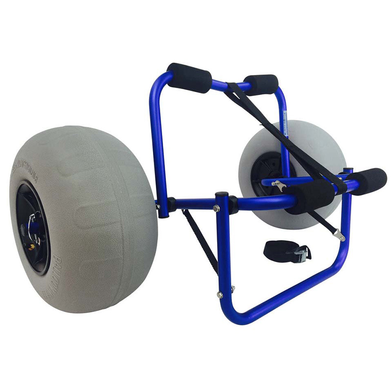 Carrello per kayak con ruote da sabbia/strada - immagine 8