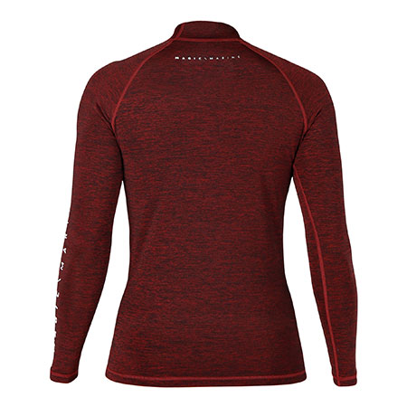 Magic Marine - Cube Rashvest L/S Red - immagine 2