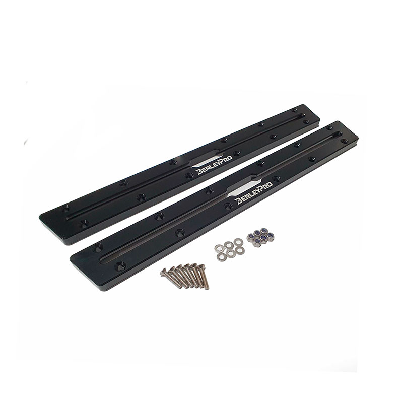 BerleyPro Upgraded Billet Aluminum Track Mounts Hobie Compass