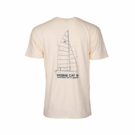 T-shirt Hobie 16 Anatomy of Legend White