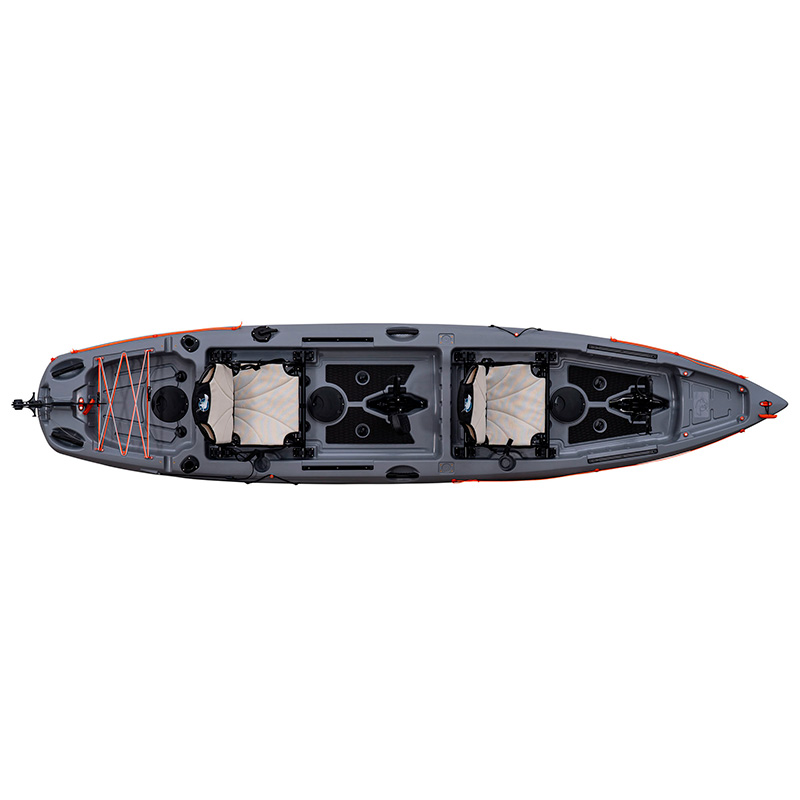 Galaxy Kayaks Hawaii Flipper Tandem - Kayak da Pesca a Pedali Biposto - immagine 27