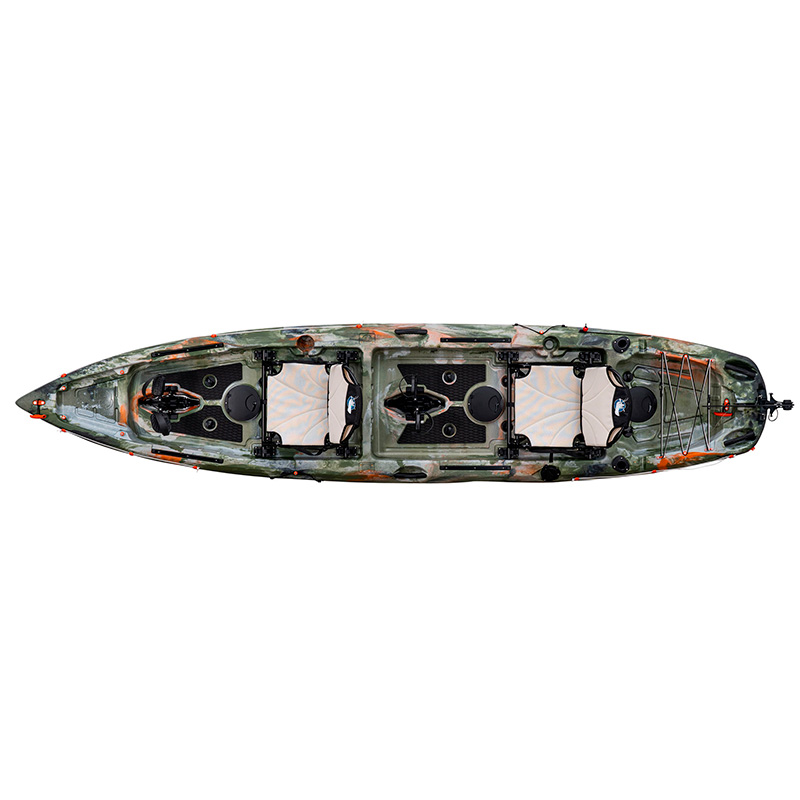Galaxy Kayaks Hawaii Flipper Tandem - Kayak da Pesca a Pedali Biposto - immagine 32