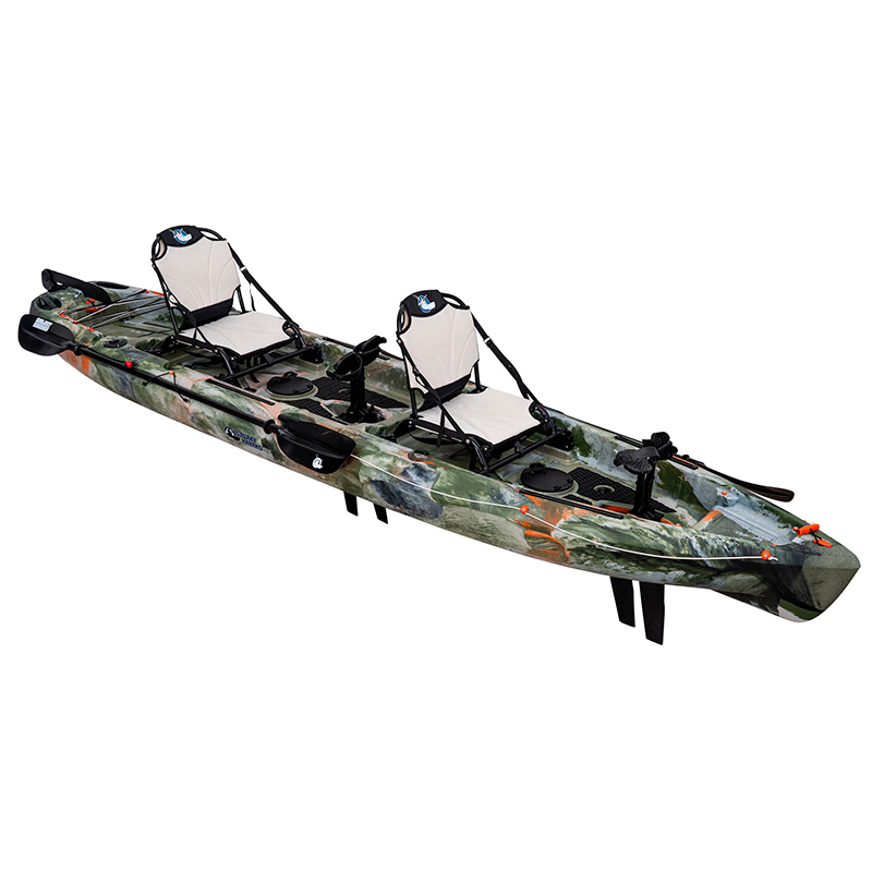 Galaxy Kayaks Hawaii Flipper Tandem - Kayak da Pesca a Pedali Biposto - immagine 33