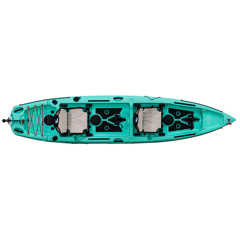 Galaxy Kayaks Hawaii Flipper Tandem - Kayak da Pesca a Pedali Biposto - immagine 51