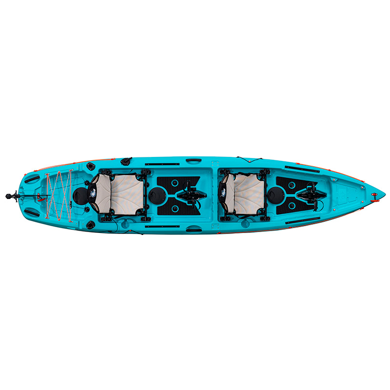 Galaxy Kayaks Hawaii Flipper Tandem - Kayak da Pesca a Pedali Biposto - immagine 46