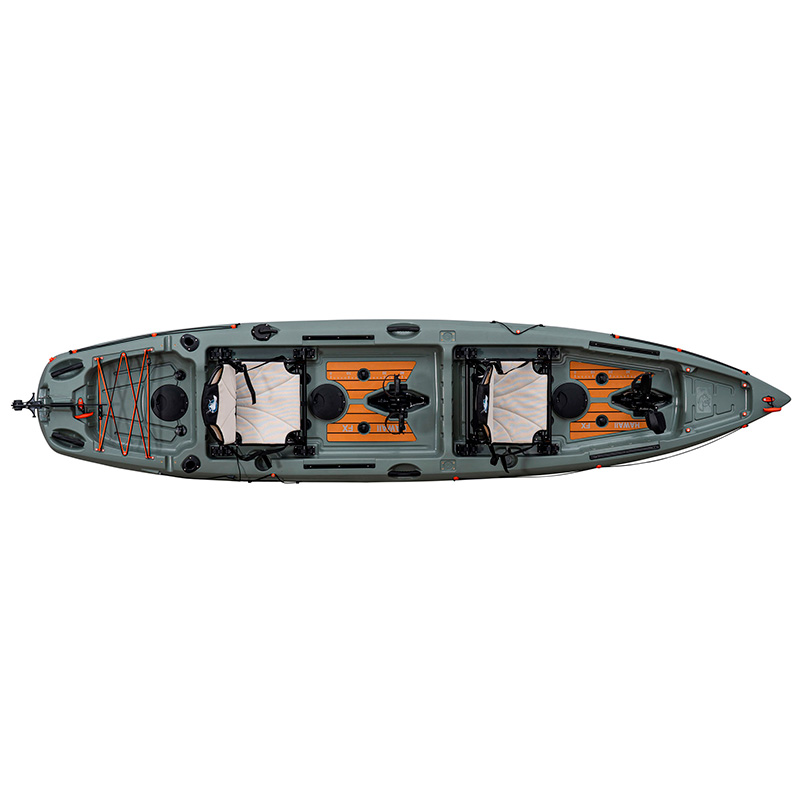 Galaxy Kayaks Hawaii Flipper Tandem - Kayak da Pesca a Pedali Biposto - immagine 75