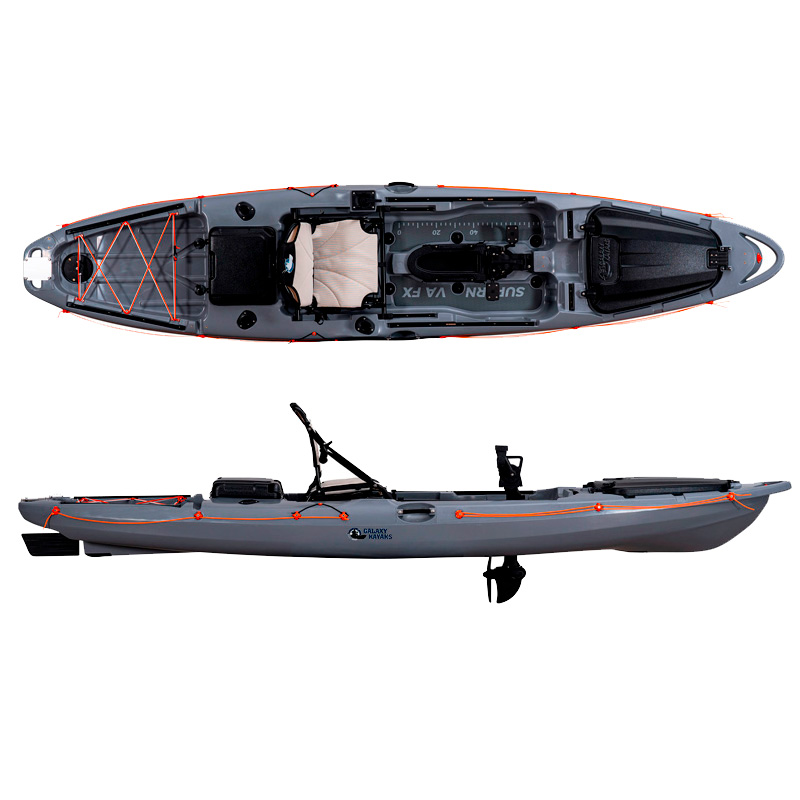 Galaxy Kayaks Supernova FX + Striker Vivid 7 + Platform R - immagine 37