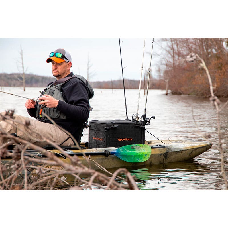 Yakattack BlackPak Pro Kayak Fishing Crate - 13" x 16" - immagine 13