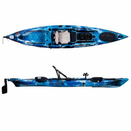 Galaxy Kayaks Alboran FX3 - Kayak e Canoe da Pesca a Pedali - immagine 93
