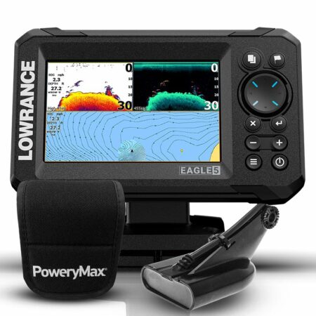 Combo Lowrance Eagle 5 con 50/200 HDI + Batteria PX5