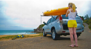 Accessorio per caricare il Kayak sull'auto