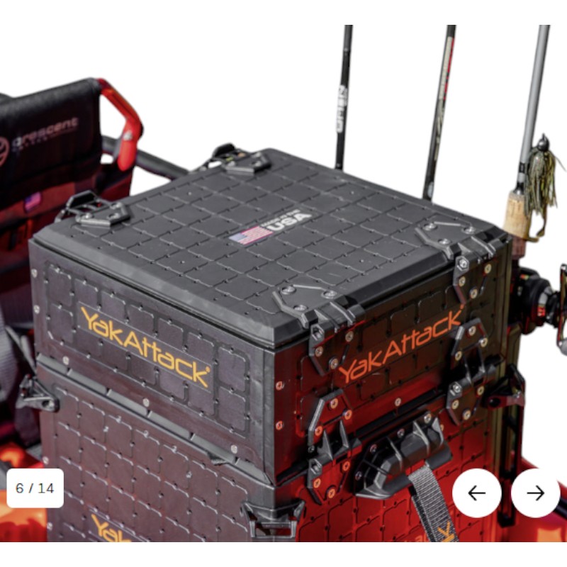 Yakattack ShortStak Upgrade Kit for BlackPak Pro 13X13, Black - immagine 2