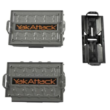 TracPak Combo Kit, Two Boxes and Quick Release Base, Battleship Grey - immagine 5