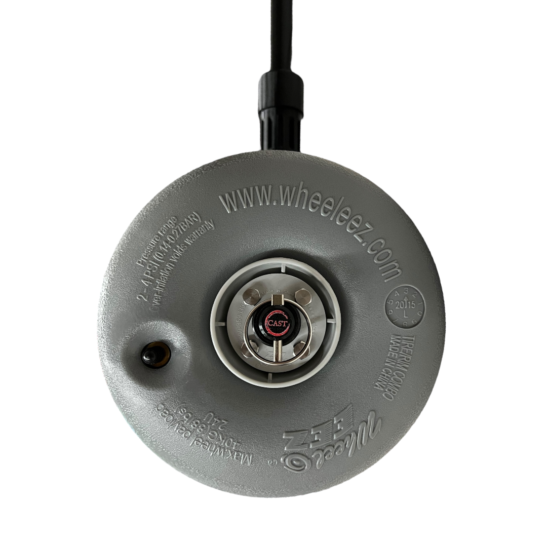 Cast - Carrello alaggio per Kayak Hobie ruote 24cm - immagine 2