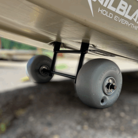 Cast - Carrello alaggio per Kayak Hobie ruote 24cm - immagine 5