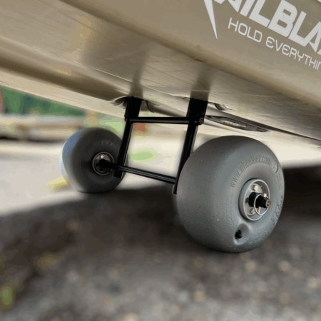 Cast - Carrello alaggio per Kayak Hobie ruote 24cm - immagine 5