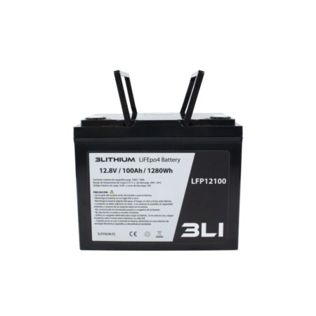 3Li Batteria LiFEpo4 12V 100Ah Bluetooth con caricabatteria - immagine 5
