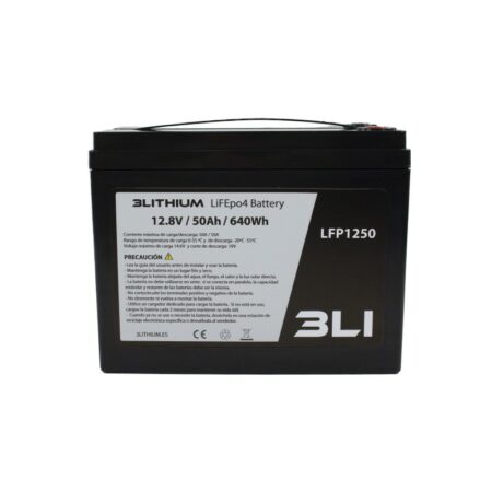 Alternative view of 3Li Batteria LiFEpo4 12V 50Ah con caricabatteria
