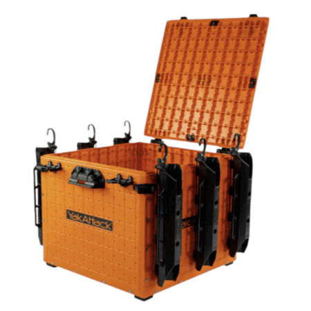 Yakattack BlackPak Pro Kayak Fishing Crate - 16" x 16" Orange - immagine 4