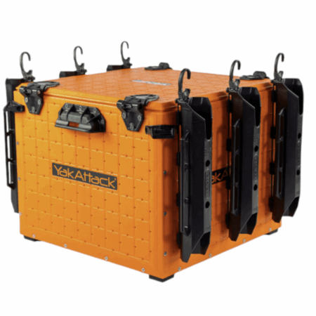 Yakattack BlackPak Pro Kayak Fishing Crate - 16" x 16" Orange - immagine 2
