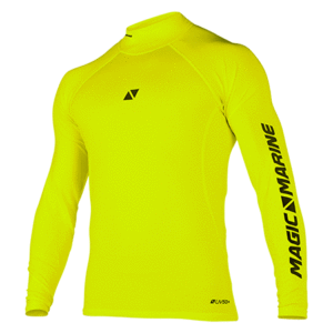 Magic Marine - Cube Rashvest L/S Flash Yellow