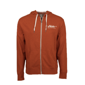 Felpa Hobie unisex Burnt Orange Zip California Logo