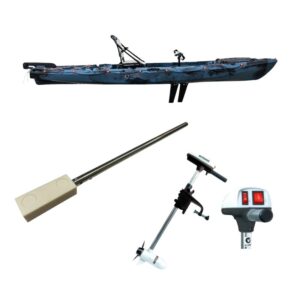 COMBO Galaxy Kayaks Wildcat + Watersnake T24 + Supporto Motore
