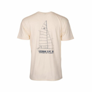 T-shirt Hobie 16 Anatomy of Legend White