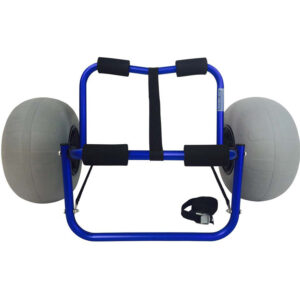 Carrello per kayak con ruote da sabbia/strada