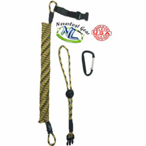 Rod Leash/Paddle leash with quick disconnect strap Swamp Snake