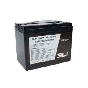 3Li Batteria LiFEpo4 12V 50Ah con caricabatteria