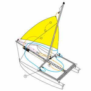 Kit gennaker Hobie15/16 Juniores